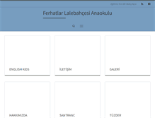 Tablet Screenshot of ferhatlarlalebahcesi.com